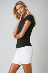 Alosoft Finesse Tee - Black